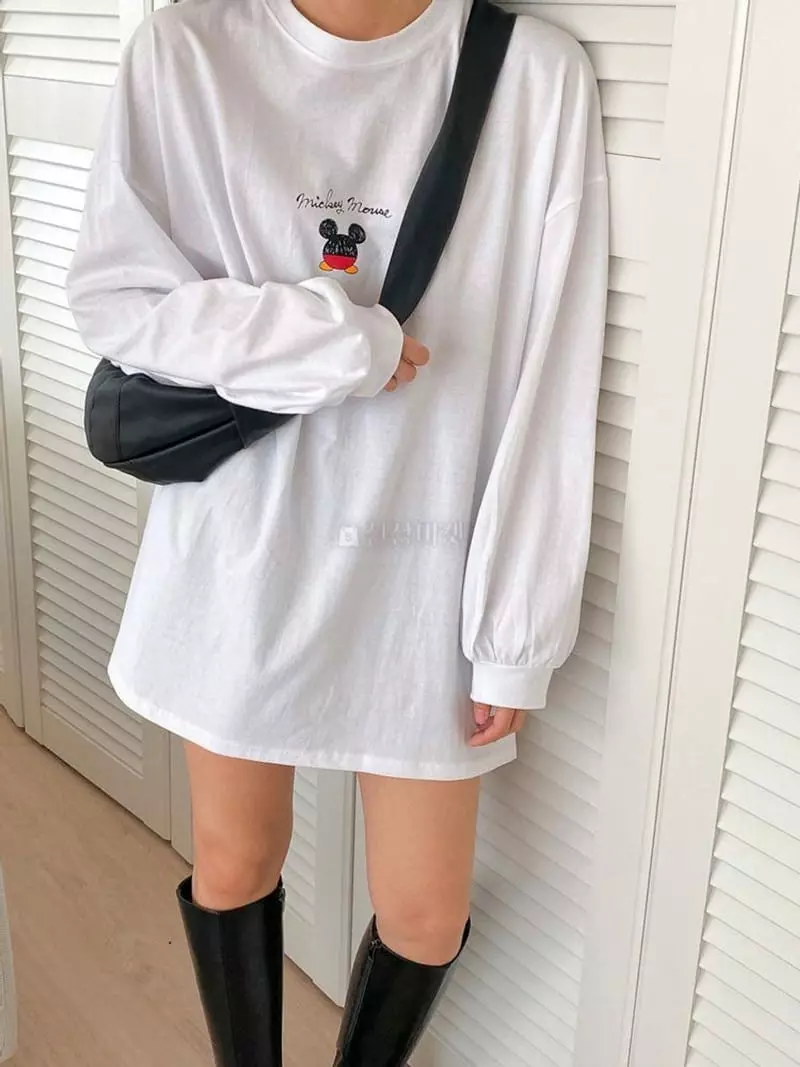 Tfarm - Korean Women Fashion - #womensfashion - Ma Box Tee - 2