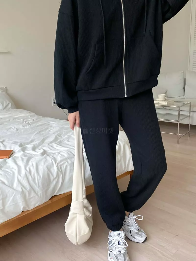 Tfarm - Korean Women Fashion - #womensfashion - Jenny Zip Up Set - 12