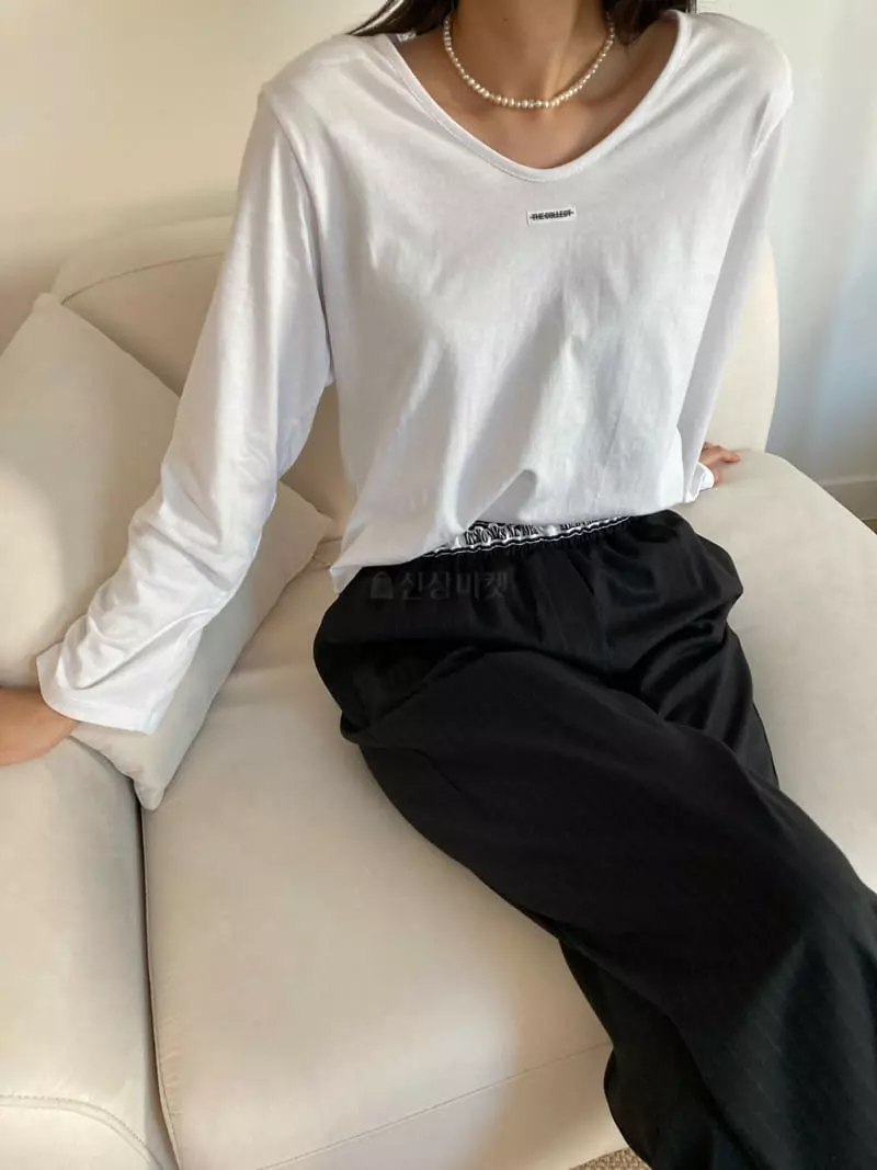 The Nkino - Korean Women Fashion - #momslook - Ther Collect Tee - 8