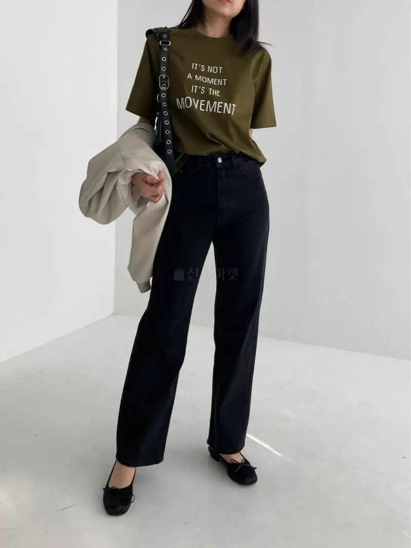 The Nkino - Korean Women Fashion - #momslook - Movement Tee - 5