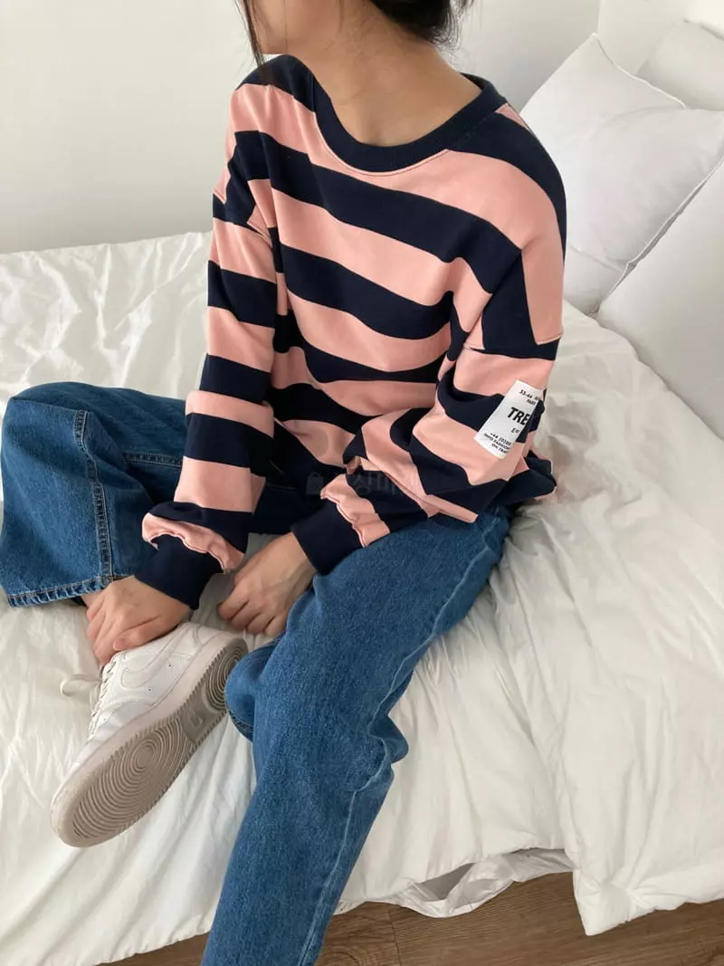 The Nkino - Korean Women Fashion - #momslook - Denggang Sweatshirt - 5