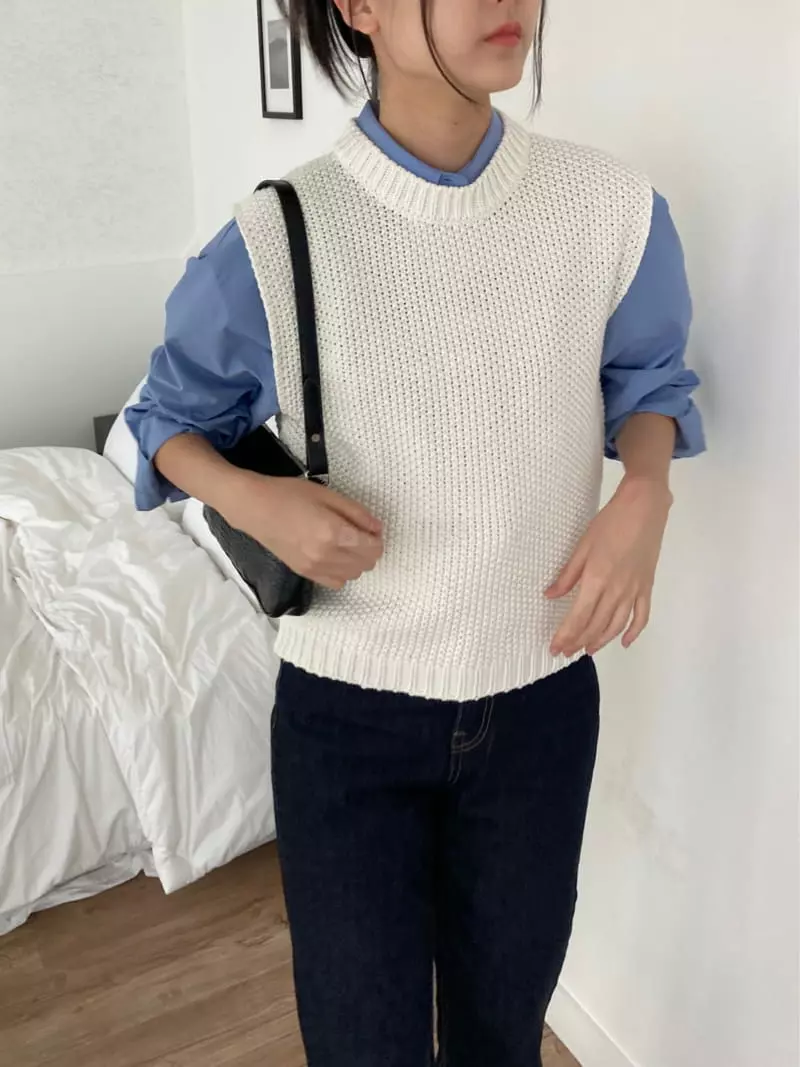 The Nkino - Korean Women Fashion - #momslook - Gane Vest - 2