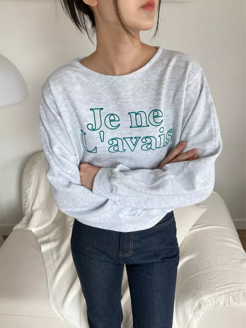 The Nkino - Korean Women Fashion - #womensfashion - Je Boat Sweatshirt - 4