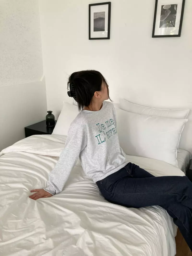 The Nkino - Korean Women Fashion - #momslook - Je Boat Sweatshirt - 8