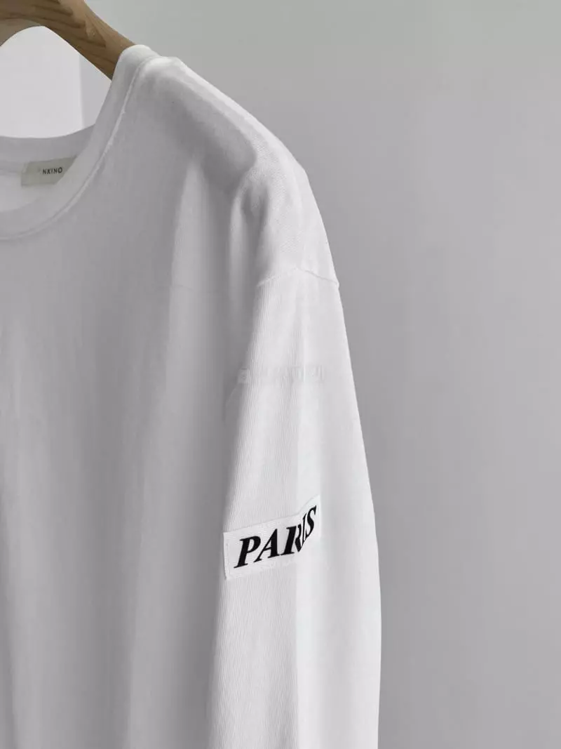 The Nkino - Korean Women Fashion - #momslook - Paris Patch Tee - 10