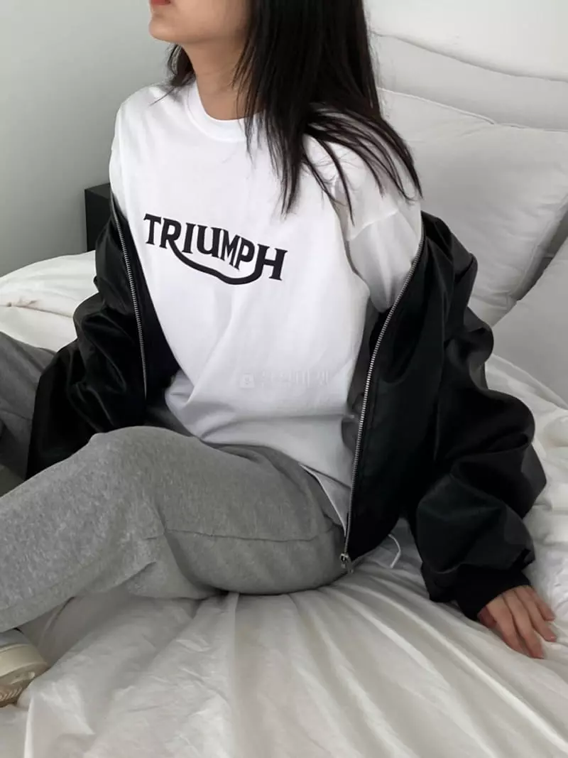 The Nkino - Korean Women Fashion - #momslook - Try Tee - 3