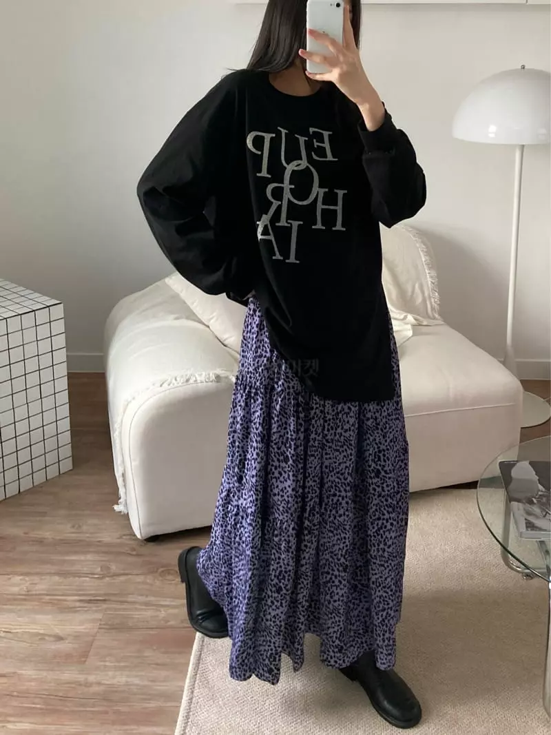 The Nkino - Korean Women Fashion - #momslook - EU Long Tee - 11