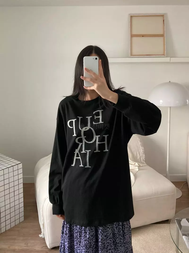 The Nkino - Korean Women Fashion - #momslook - EU Long Tee - 12