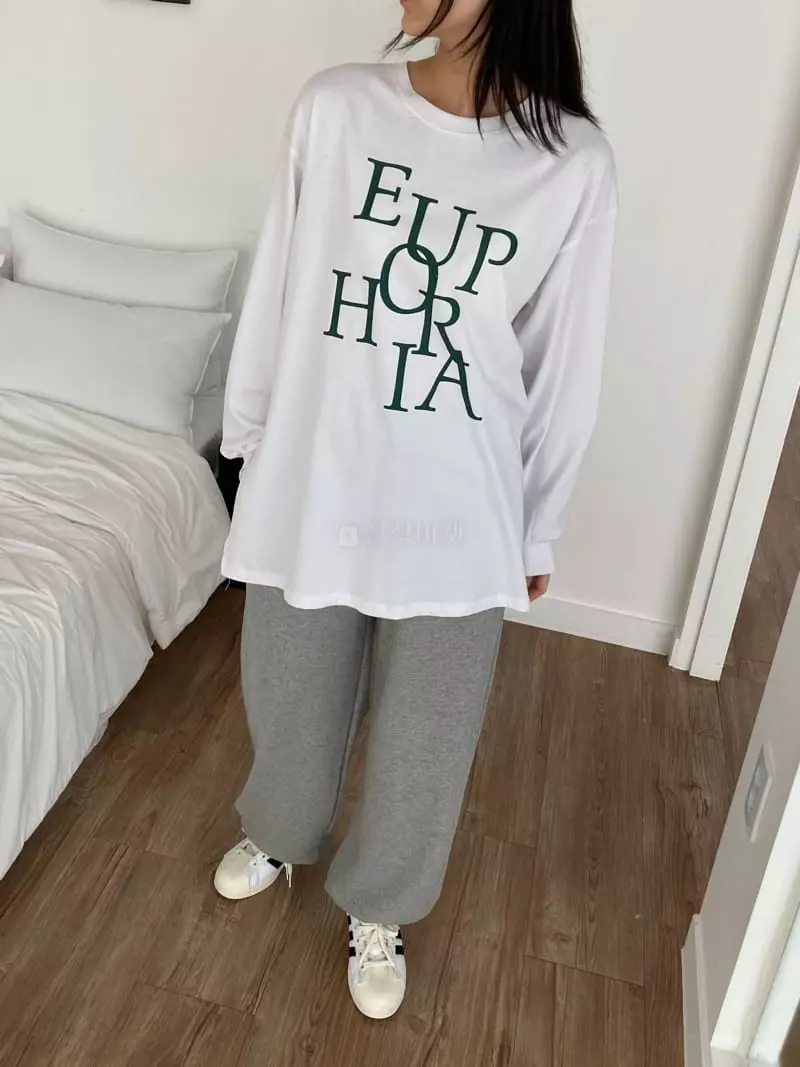 The Nkino - Korean Women Fashion - #momslook - EU Long Tee - 5