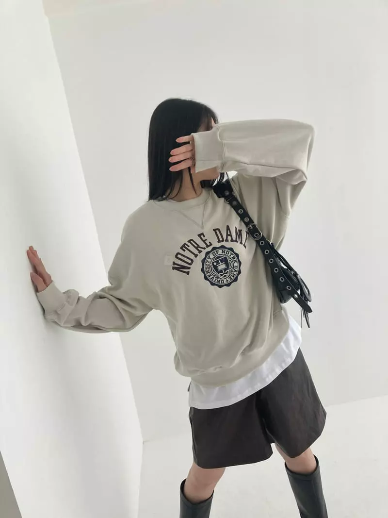 The Nkino - Korean Women Fashion - #restrostyle - Notre Dame M Sweatshirt - 5