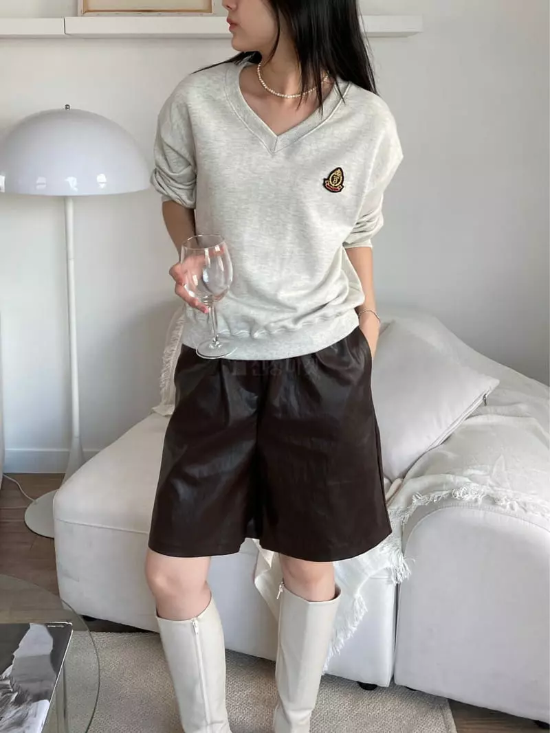 The Nkino - Korean Women Fashion - #romanticstyle - Point Leather Pants - 7