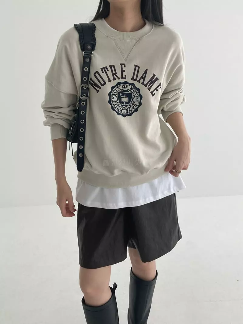The Nkino - Korean Women Fashion - #romanticstyle - Notre Dame M Sweatshirt - 6