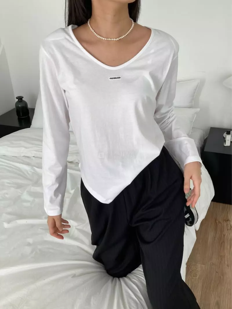 The Nkino - Korean Women Fashion - #romanticstyle - Ther Collect Tee - 2