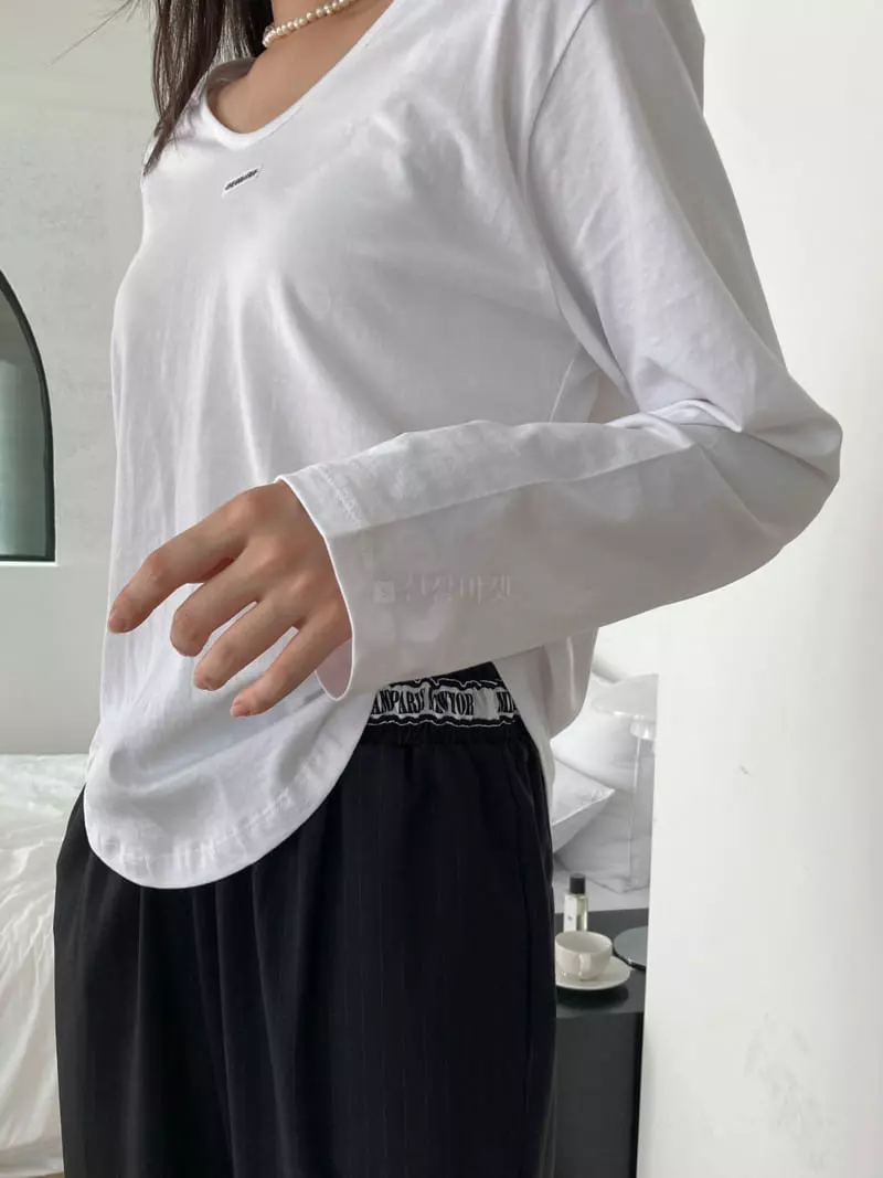 The Nkino - Korean Women Fashion - #shopsmall - Ther Collect Tee - 3