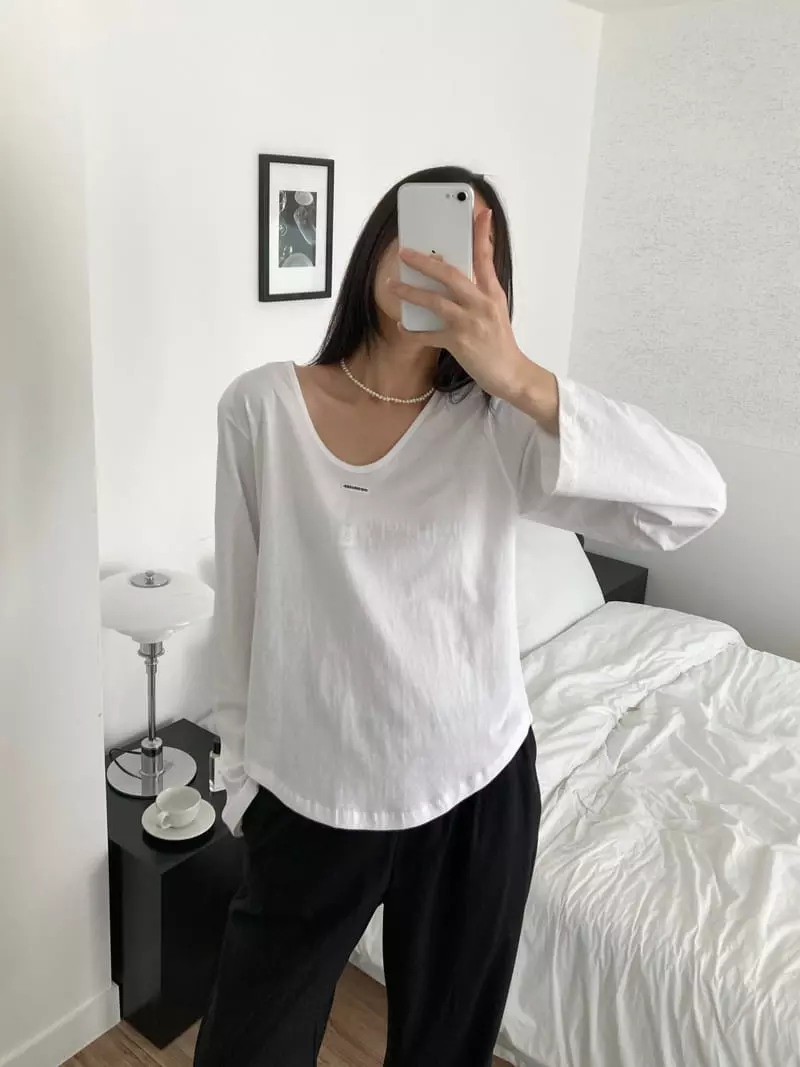 The Nkino - Korean Women Fashion - #shopsmall - Ther Collect Tee - 4