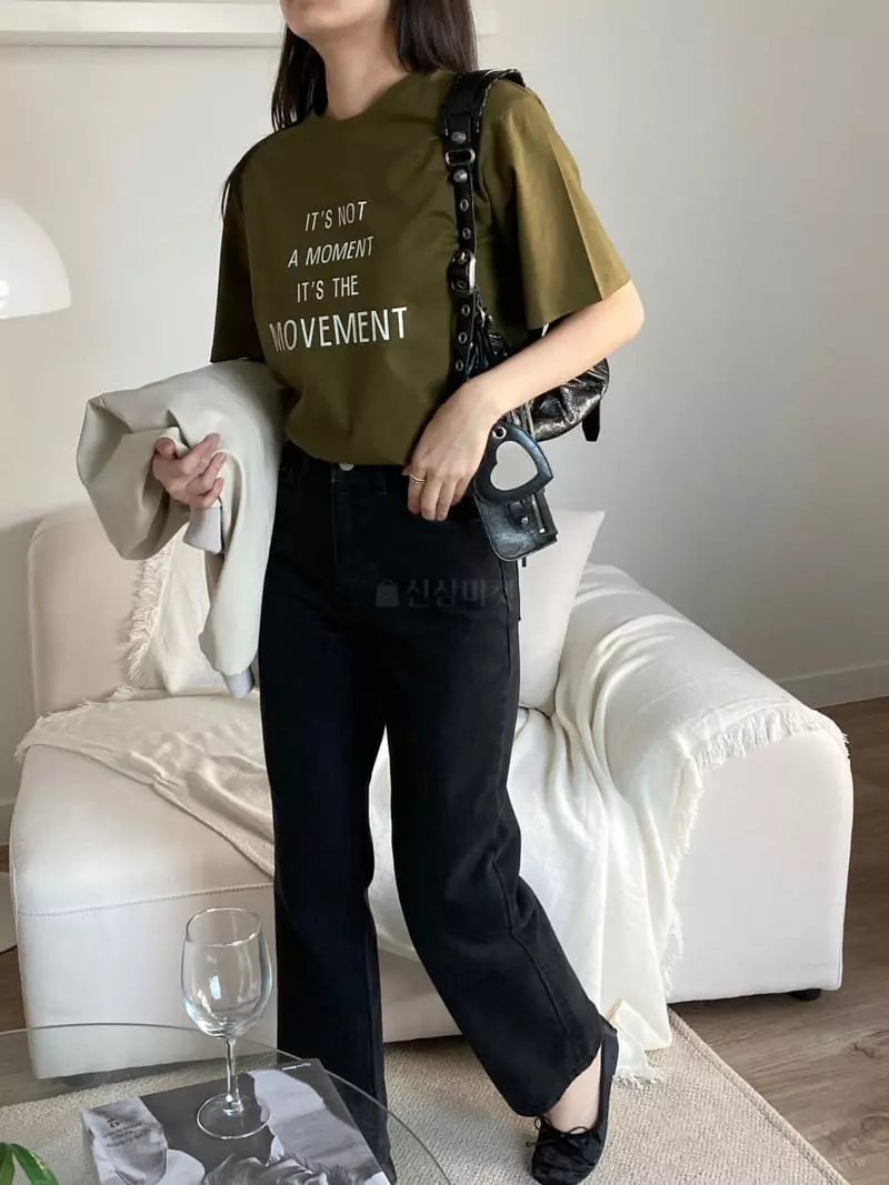 The Nkino - Korean Women Fashion - #thatsdarling - Movement Tee - 3