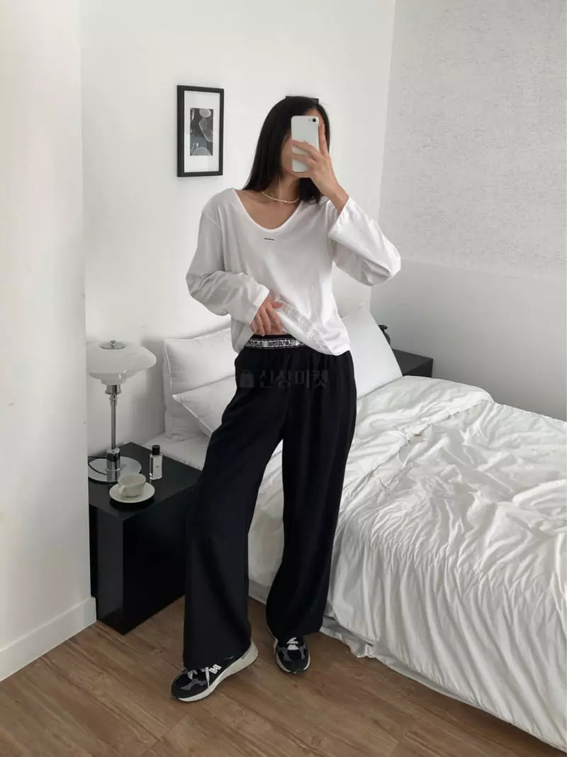The Nkino - Korean Women Fashion - #thelittlethings - Ther Collect Tee - 5