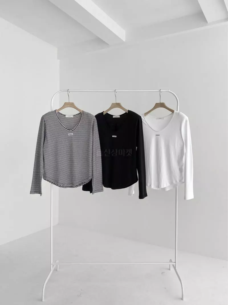 The Nkino - Korean Women Fashion - #womensfashion - Ther Collect Tee - 9