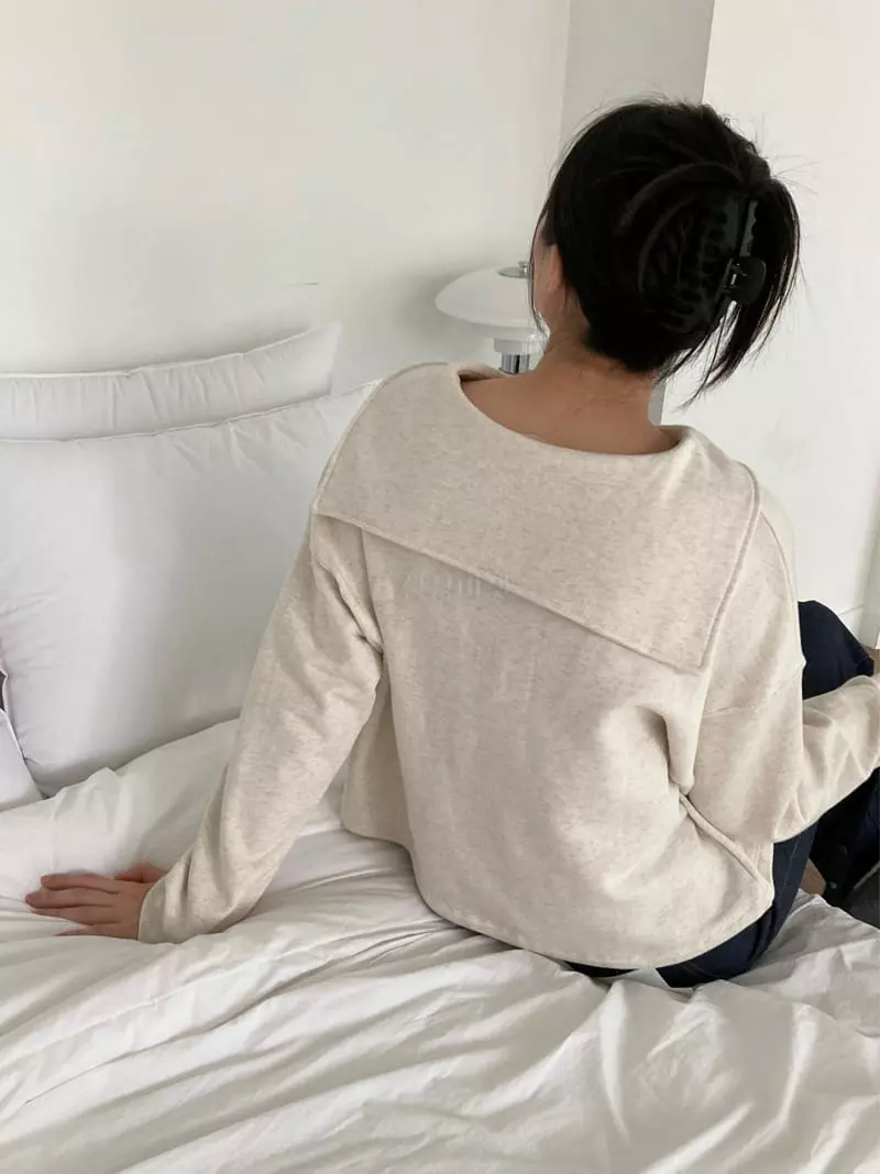 The Nkino - Korean Women Fashion - #womensfashion - Heart Sailor Sweatshirt - 5