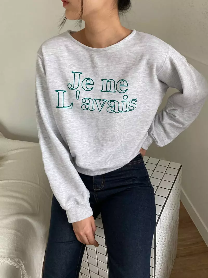 The Nkino - Korean Women Fashion - #womensfashion - Je Boat Sweatshirt - 3