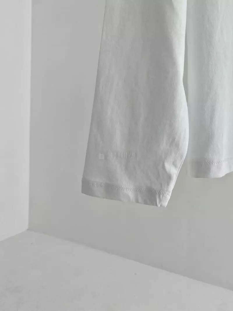 The Nkino - Korean Women Fashion - #womensfashion - Natural Round Tee - 11
