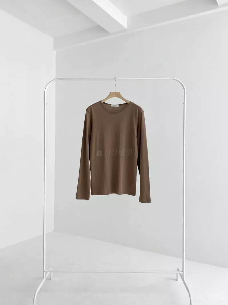 The Nkino - Korean Women Fashion - #womensfashion - Natural Round Tee - 7