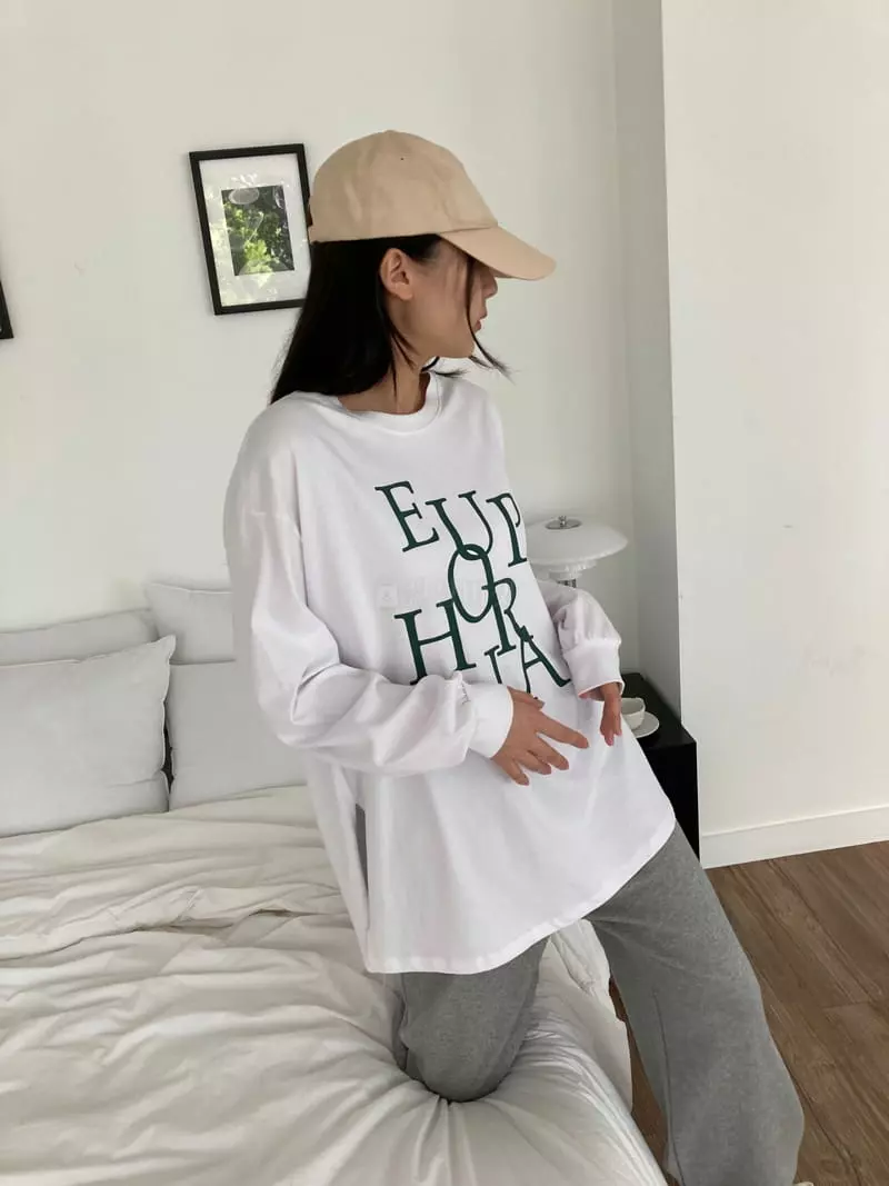 The Nkino - Korean Women Fashion - #momslook - EU Long Tee - 4