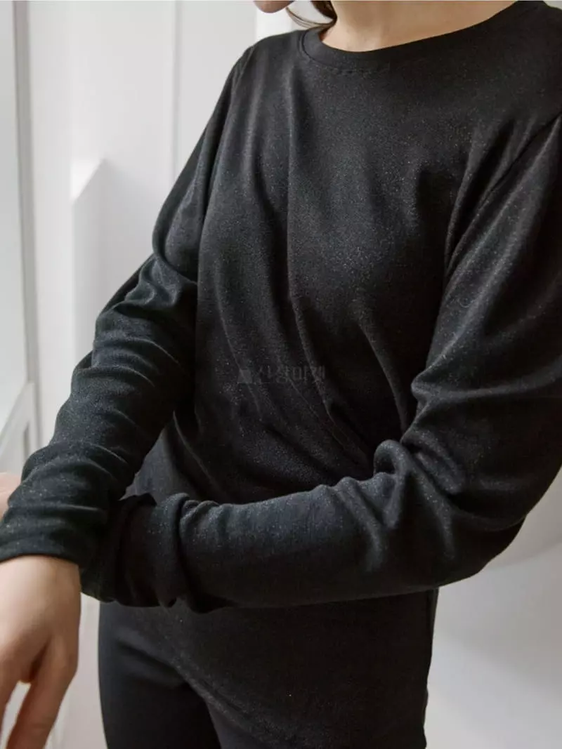 Theany - Korean Women Fashion - #womensfashion - Shirring Tee - 4