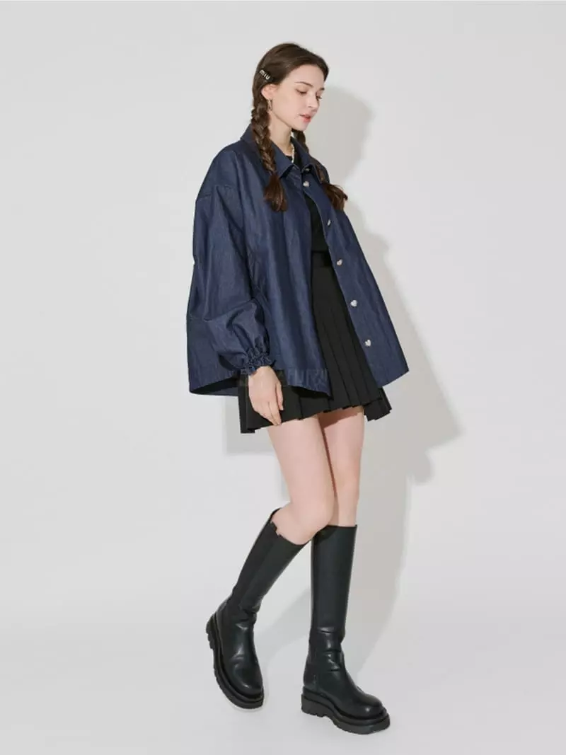 Theany - Korean Women Fashion - #momslook - Io Slit Jumper - 6