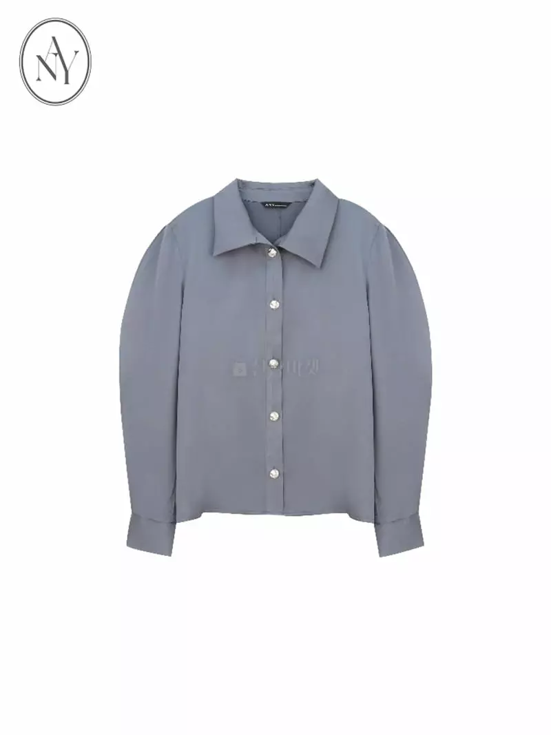 Theany - Korean Women Fashion - #momslook - Strap Half Blouse - 9