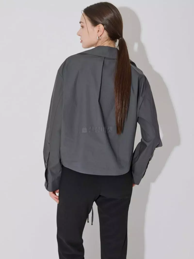 Theany - Korean Women Fashion - #womensfashion - Shirring Shirt - 4