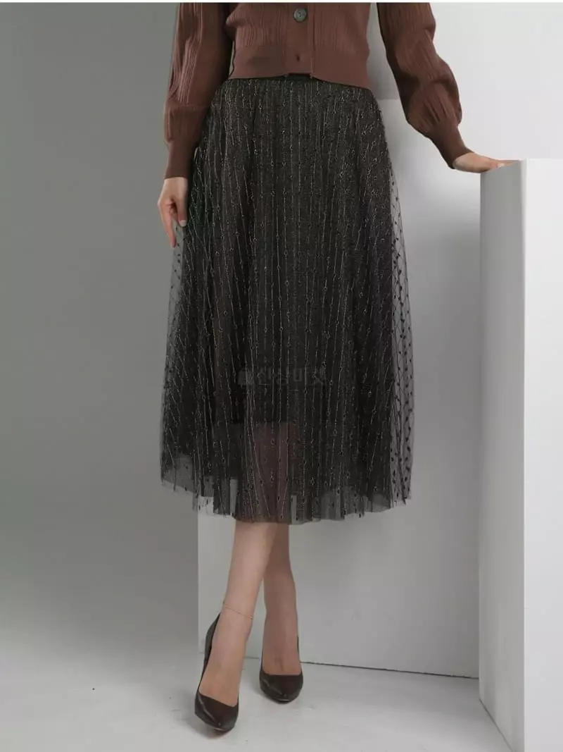 Theany - Korean Women Fashion - #thelittlethings - Pleats Rin Skirt - 3