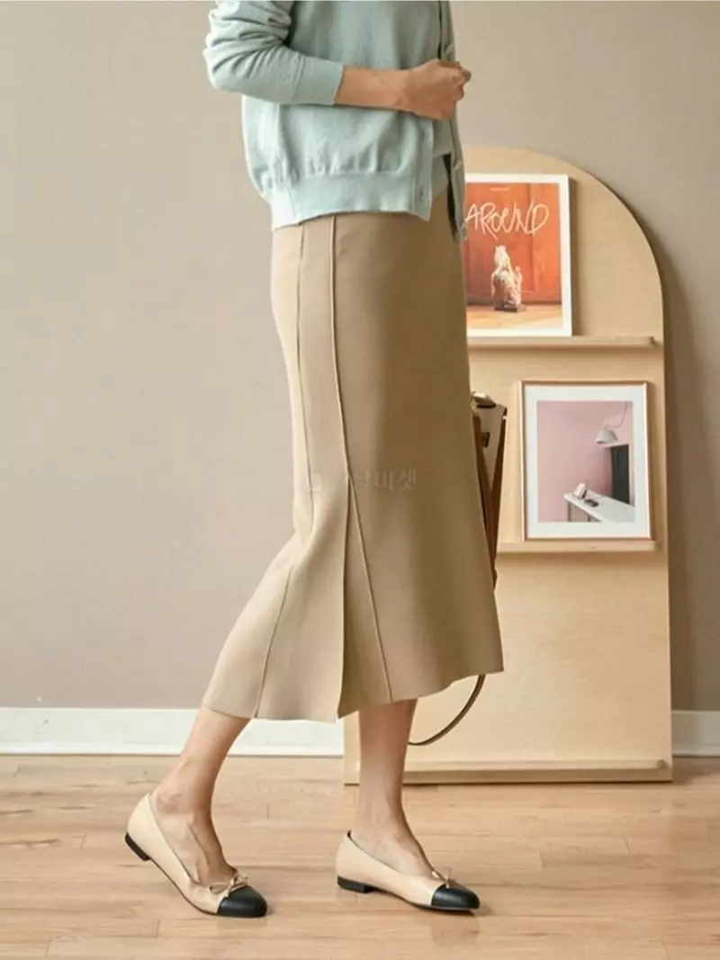 Theany - Korean Women Fashion - #womensfashion - Sasun Slit Skirt - 4