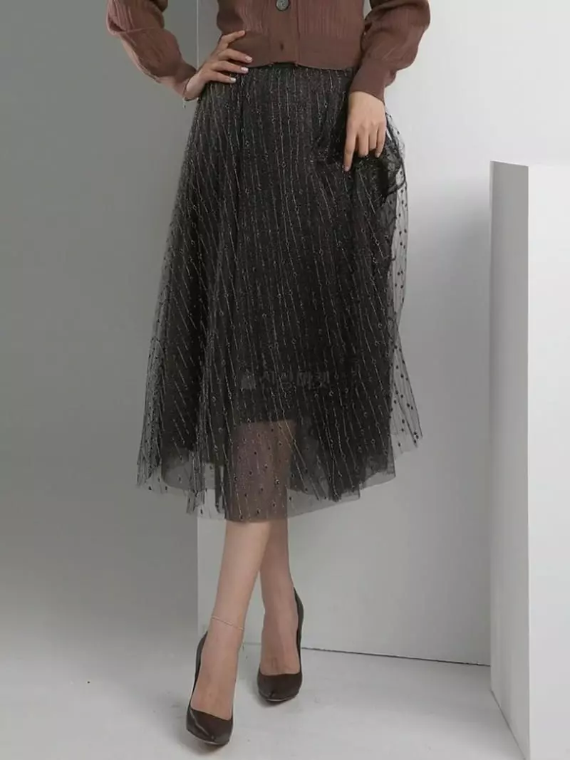 Theany - Korean Women Fashion - #womensfashion - Pleats Rin Skirt - 5
