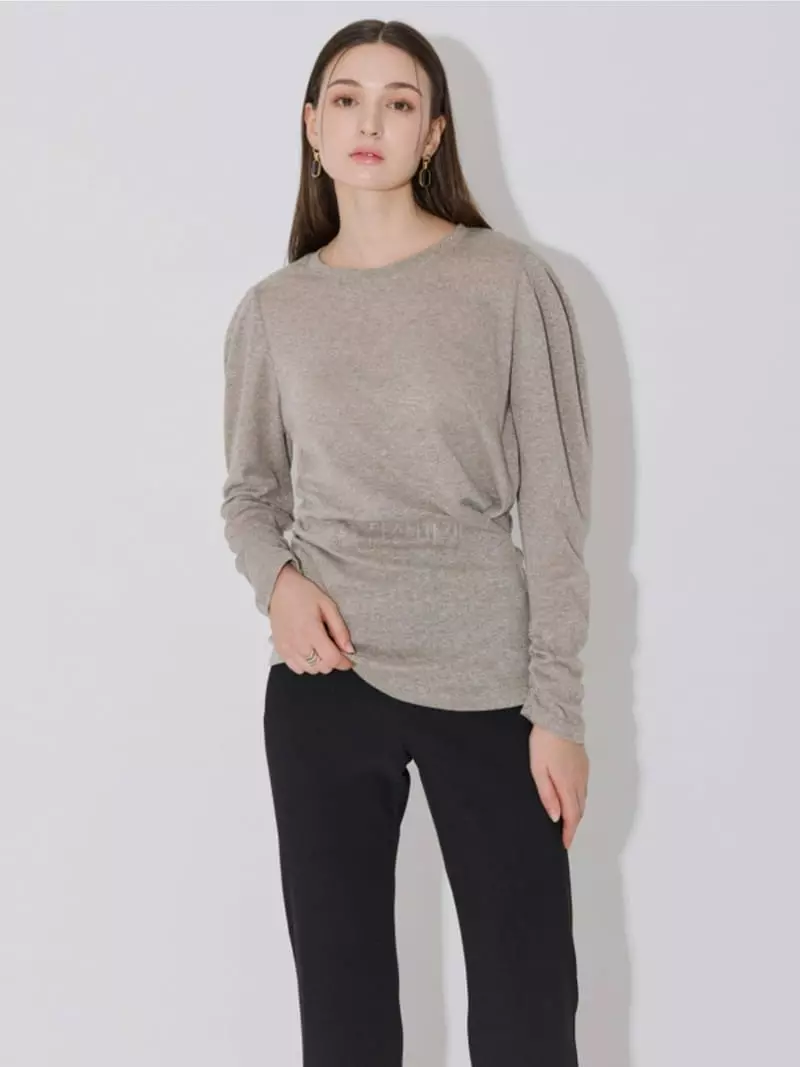 Theany - Korean Women Fashion - #womensfashion - Shirring Tee