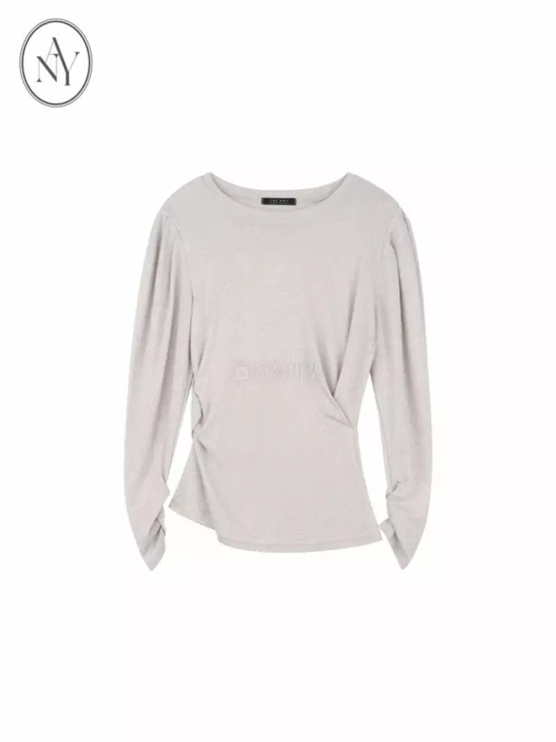 Theany - Korean Women Fashion - #womensfashion - Shirring Tee - 7