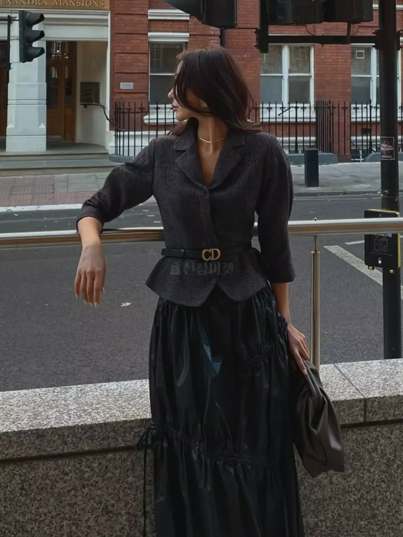 Theany - Korean Women Fashion - #womensfashion - Od Peplum Jacket - 3