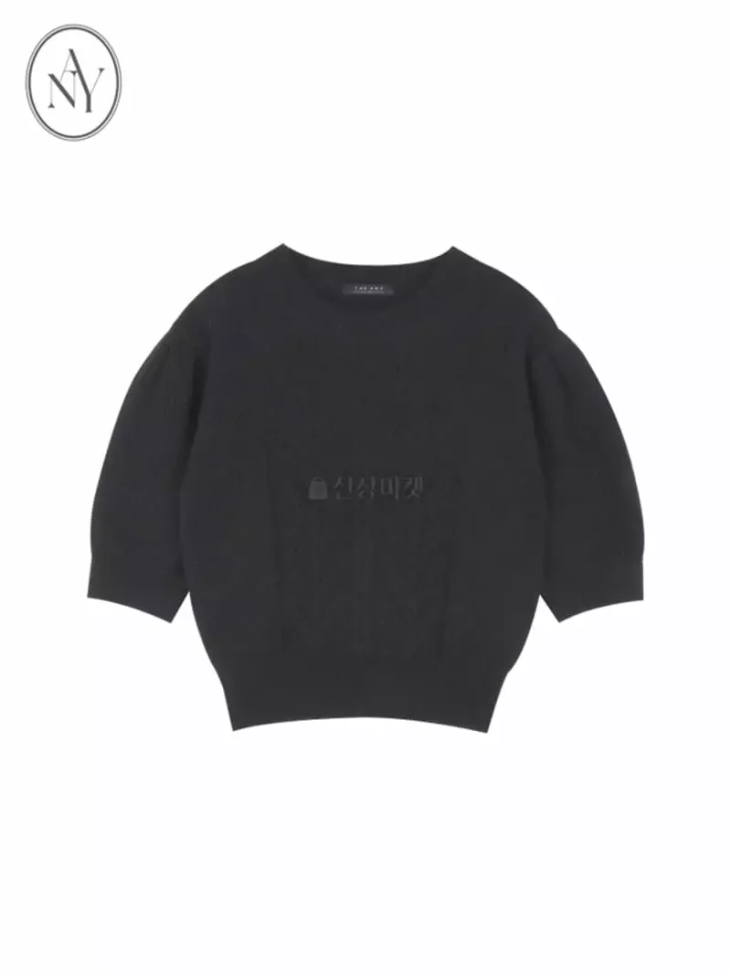 Theany - Korean Women Fashion - #momslook - Slpaca Scsi Knit Tee - 4