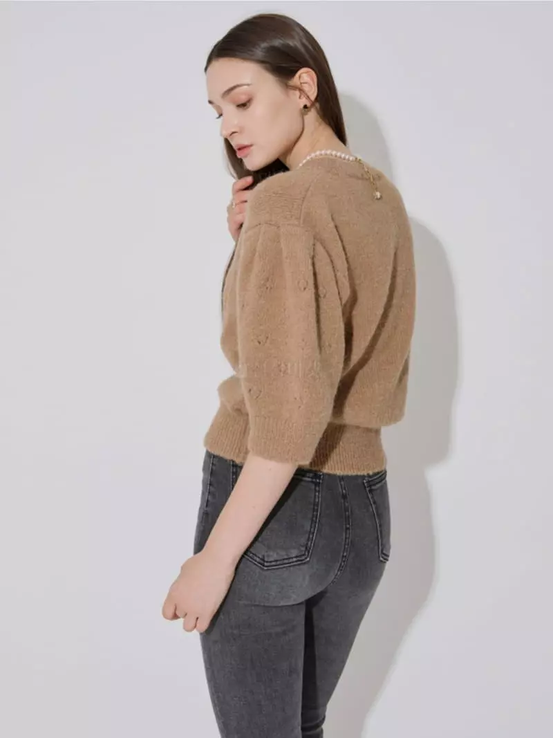 Theany - Korean Women Fashion - #womensfashion - Slpaca Scsi Knit Tee - 6