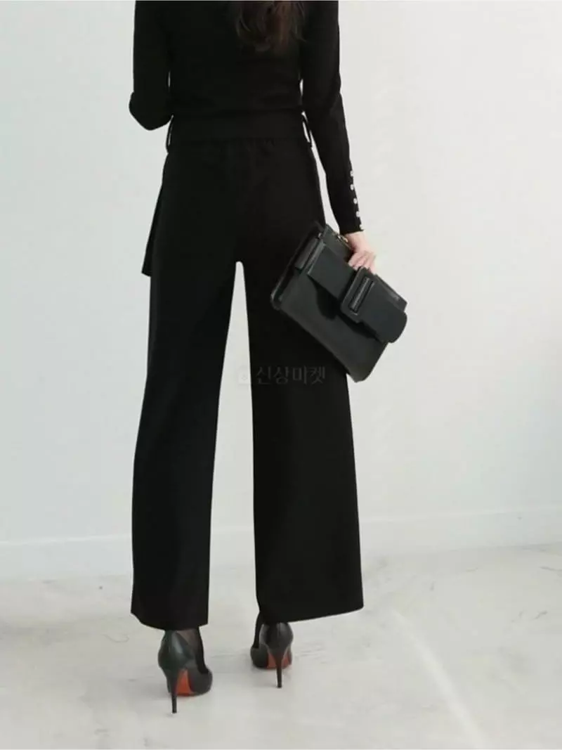 Theany - Korean Women Fashion - #womensfashion - Strap Pants - 3