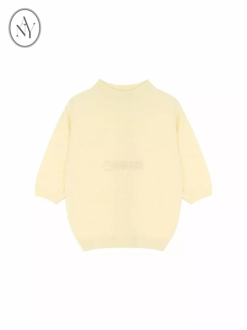 Theany - Korean Women Fashion - #womensfashion - Merry Knit Tee - 10