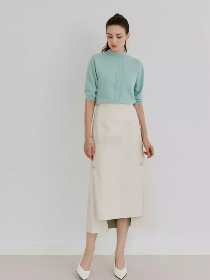 Theany - Korean Women Fashion - #womensfashion - Merry Knit Tee - 8