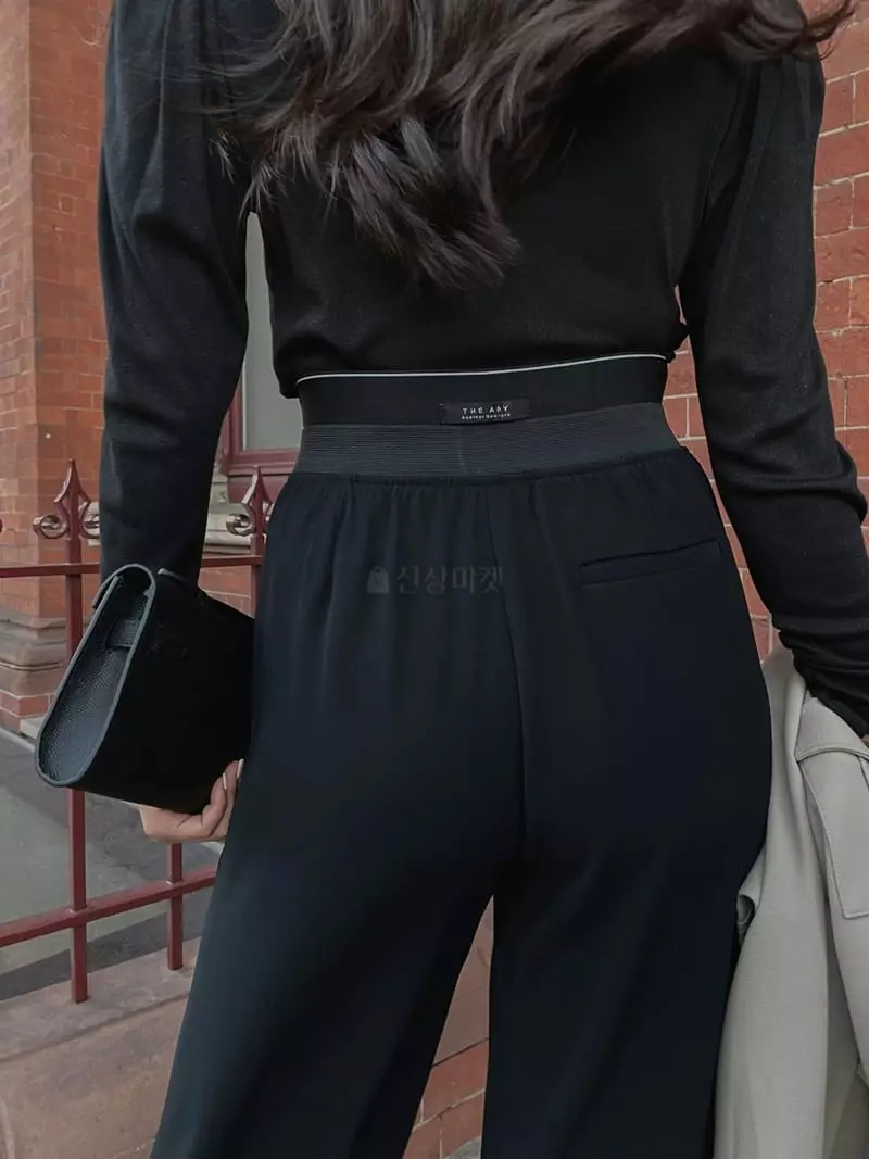 Theany - Korean Women Fashion - #womensfashion - Double Banding Pants - 2