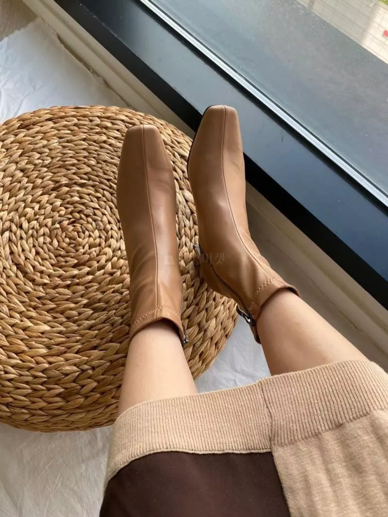 Themuse - Korean Women Fashion - #momslook - 1013 Ankle Boots - 5