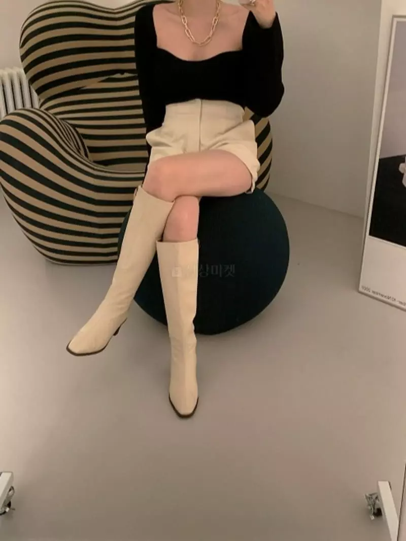Themuse - Korean Women Fashion - #momslook - 1012 Long Boots - 8
