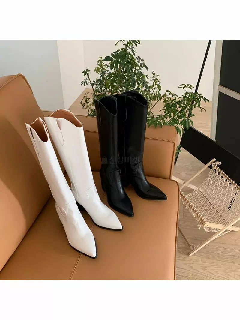Themuse - Korean Women Fashion - #momslook - 1001 Wastern Boots - 9