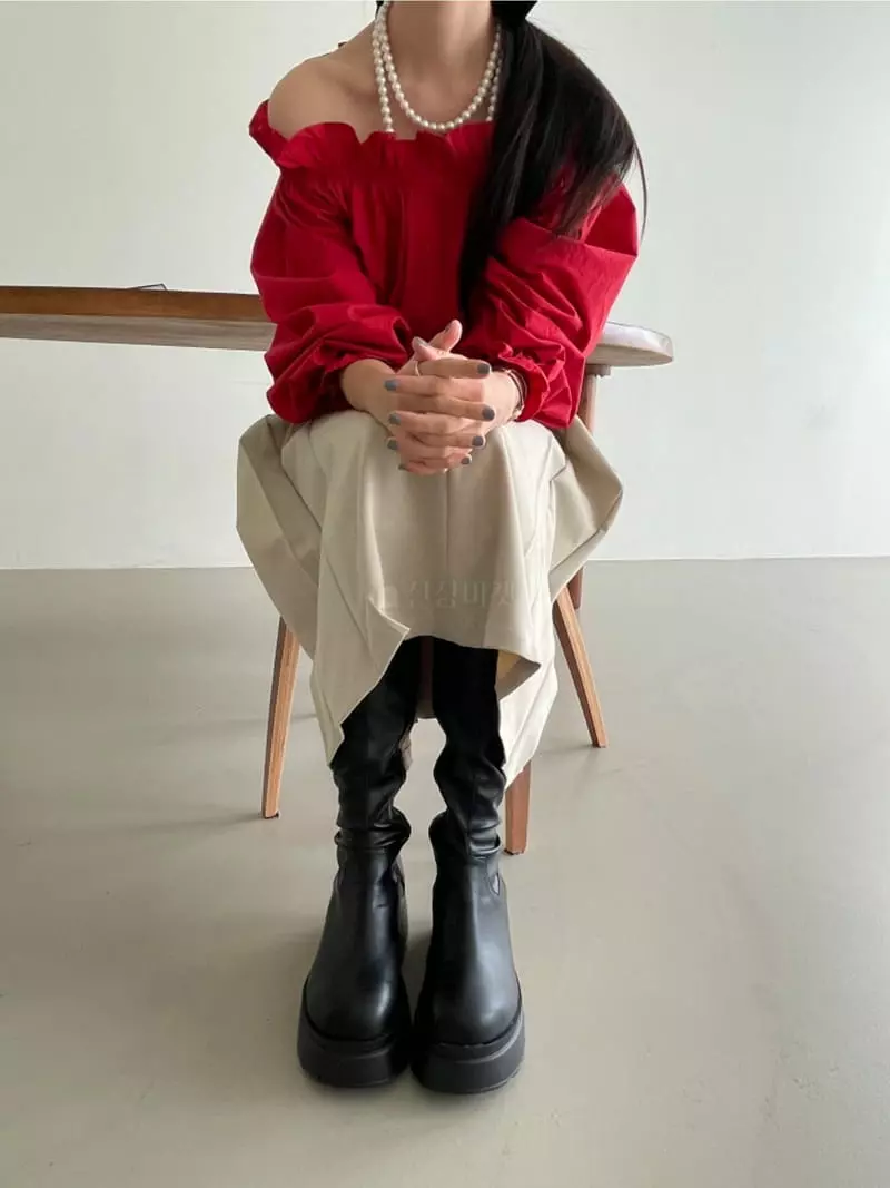 Themuse - Korean Women Fashion - #momslook - 1044 Long Boots - 4
