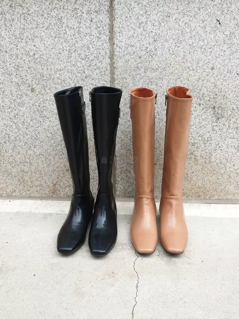 Themuse - Korean Women Fashion - #momslook - 1039 Long Boots - 12