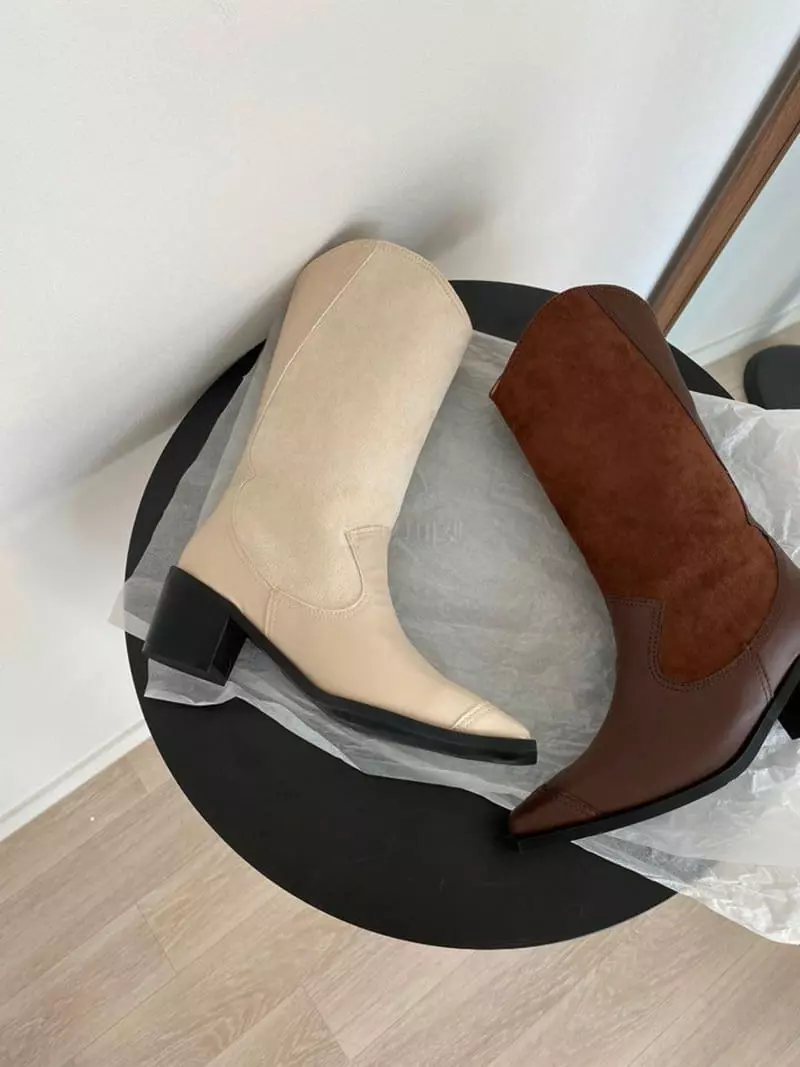 Themuse - Korean Women Fashion - #momslook - 1014 Wastern Boots - 12
