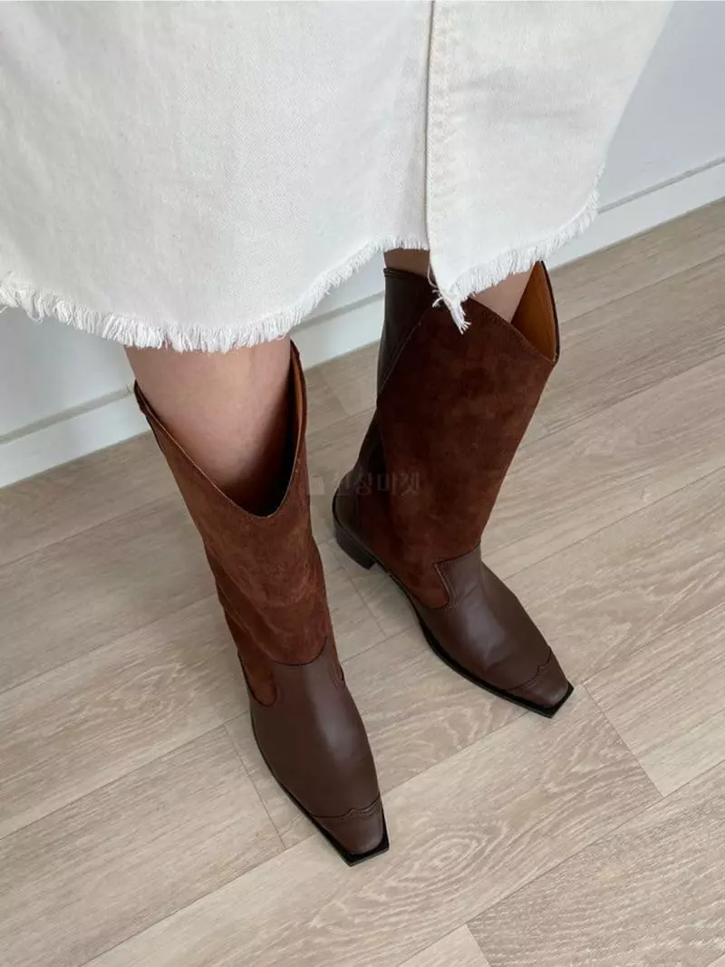 Themuse - Korean Women Fashion - #momslook - 1014 Wastern Boots - 6